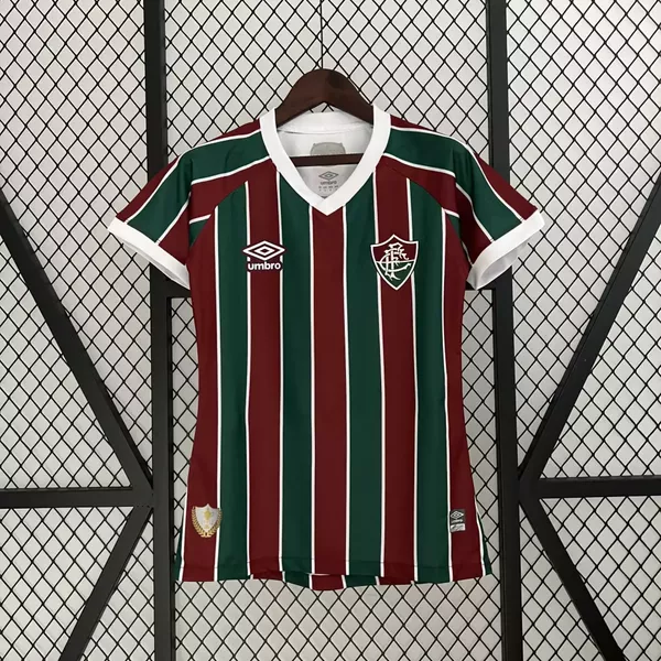 Camisa Fluminense feminina 23/24 Home Fan Lisa 