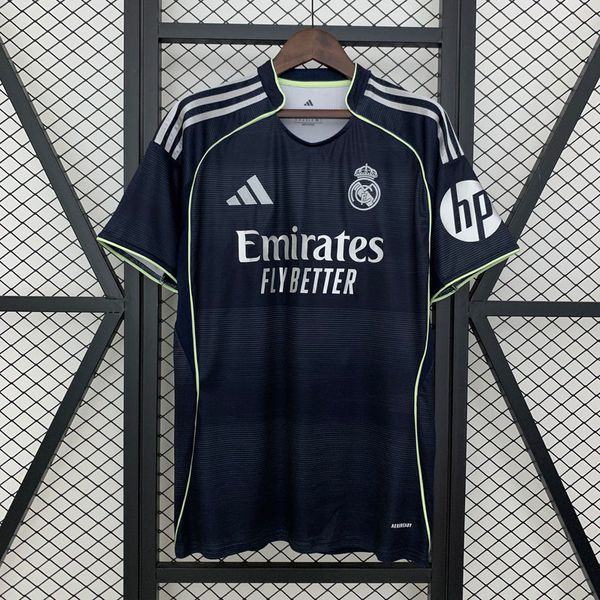 Camisa Real Madrid 25/26 Away Fan Lisa 