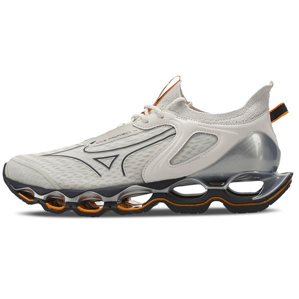 Tênis Mizuno Wave Prophecy 14 Branco/Prata