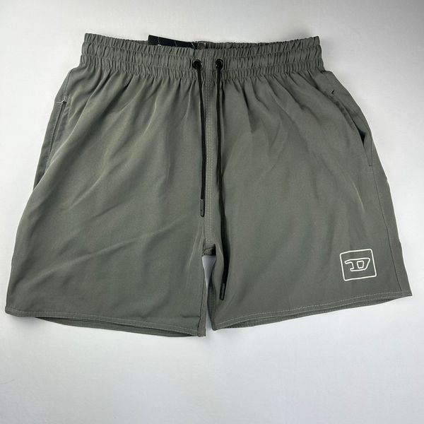 Bermuda Tactel diesel cinza simbolo