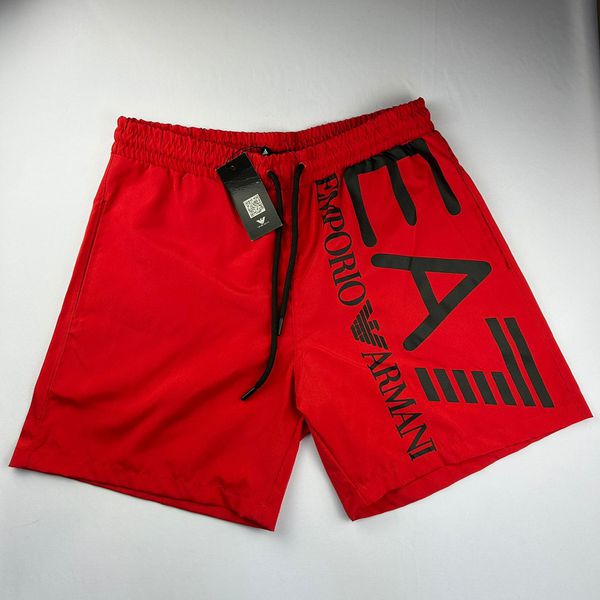 Bermuda Tactel eA7 emporio armani vermelha