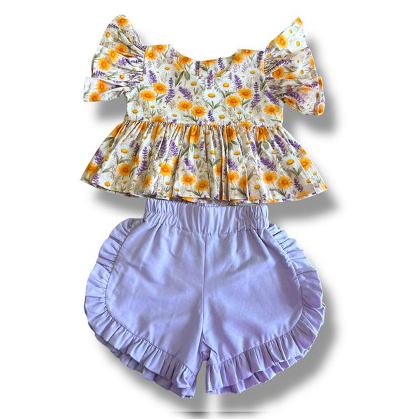 Conjunto Cria lavanda