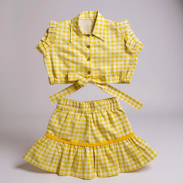 Conjunto Enxerida Amarelo