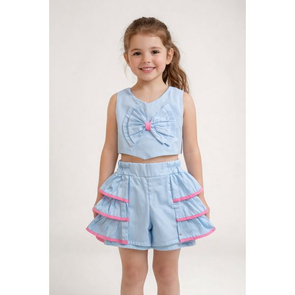 CONJUNTO LUANA - AZUL CLARO