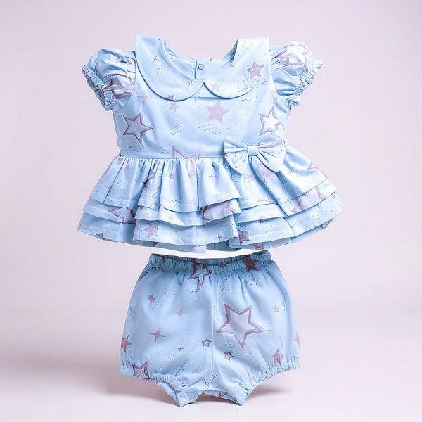 Conjunto Uyara-estrela rose