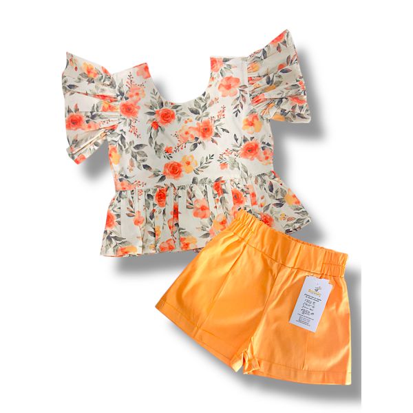 Conjunto Melinda laranja