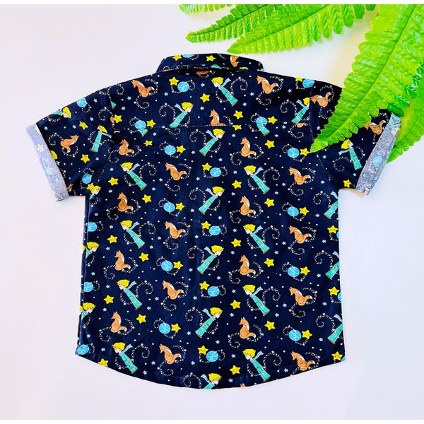 Blusa Social Masculina Pequeno Principe