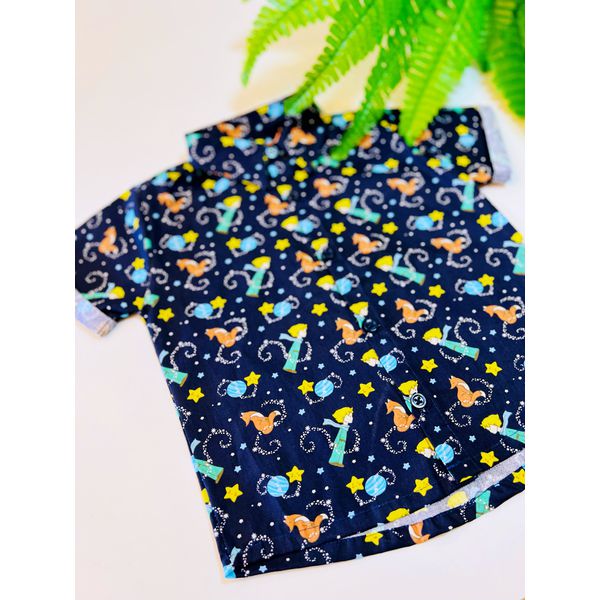 Blusa Social Masculina Pequeno Principe