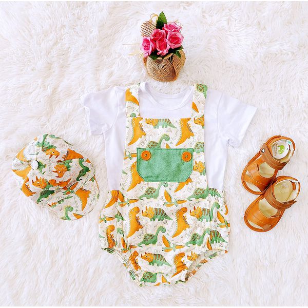 Jardineira Henrique Com Blusa
