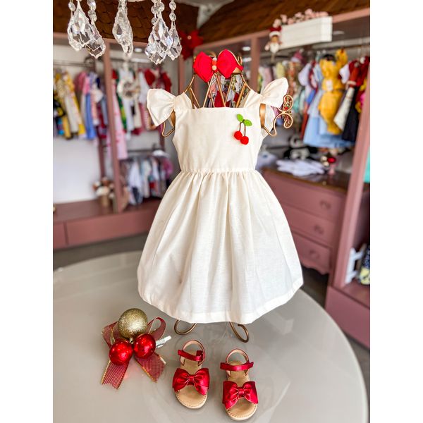 Vestido Gola Quadra -cores