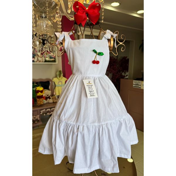 Vestido Mari Laços branco