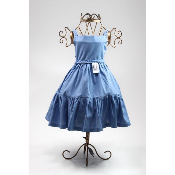 Vestido Marisol Azul Pedrita