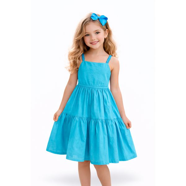 Vestido Marissol - Azul