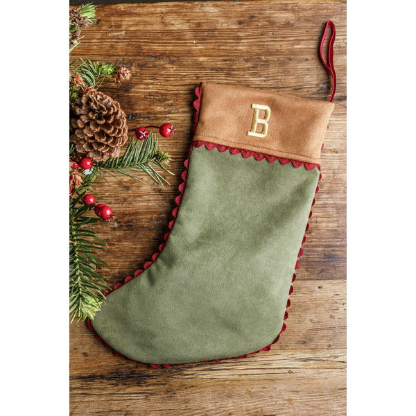 Bota Navidad verde