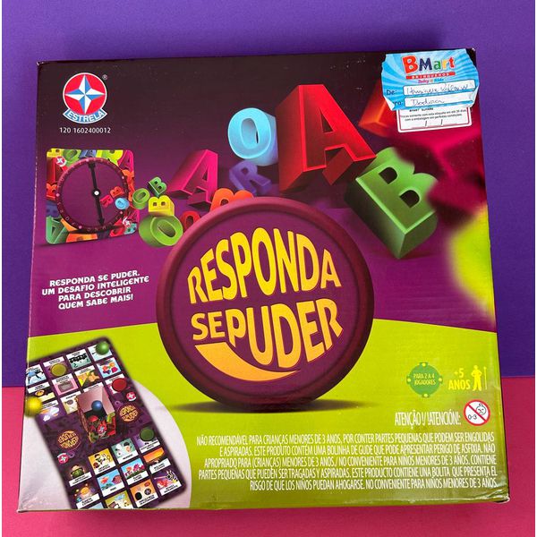 Jogo Responda Se Puder, Estrela