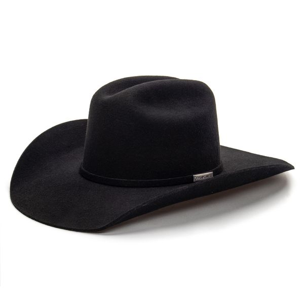 CHAPÉU FELTRO COR PRETO MODELO COUNTRY STARS