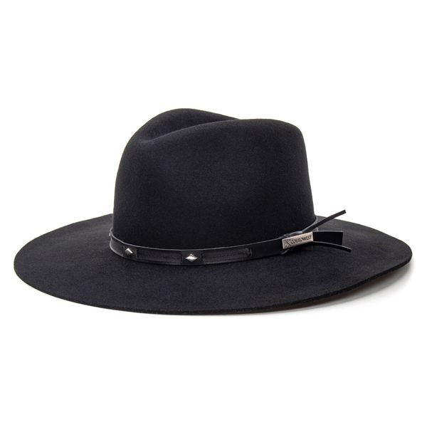 CHAPÉU COUROWEST FELTRO COR PRETO MODELO VIOLEIRO 