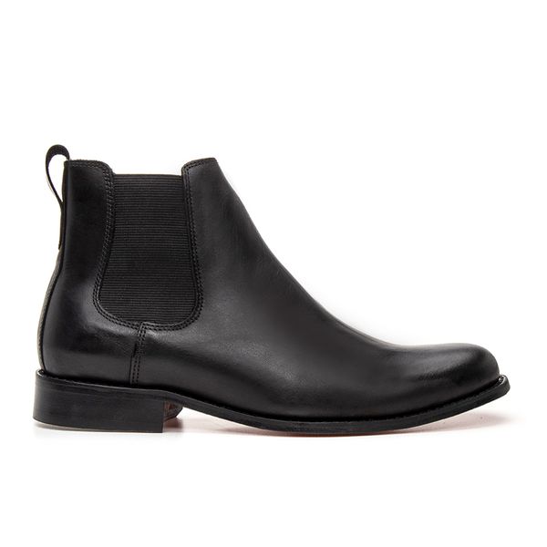 BOTA CHELSEA COM SOLADO EM COURO - NOBRE PRETO