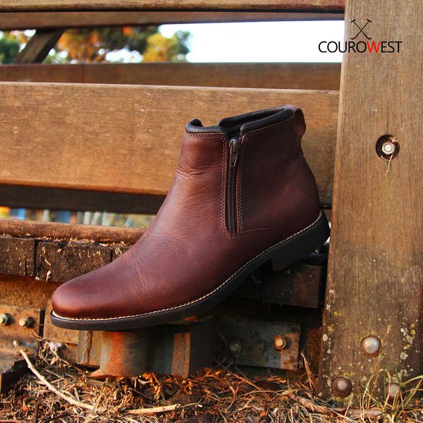 Bota couro hidrofugado new arrivals