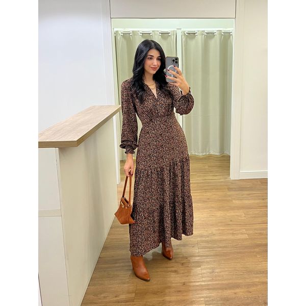 Vestido Manu Preto