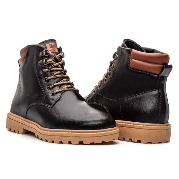 Bota Masculina Casual Coturno Montana Notorian - Café