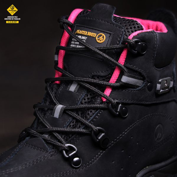 Bota Master Boots 2113 C.A – Cinza Rosa – Loja de Botas