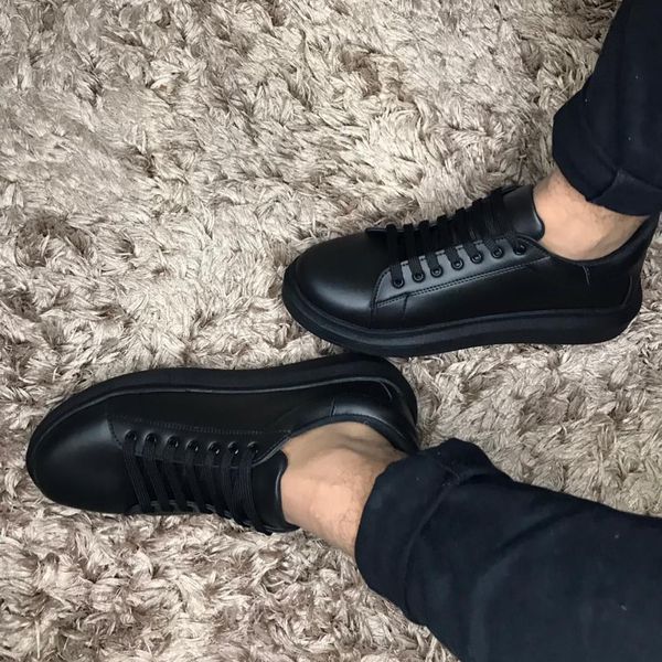 Pares de Tenis Masculino Casual Sola Alta Oversize Macquen