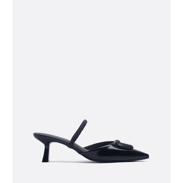 Slingback Ophélia Preto - ATRIVANCE