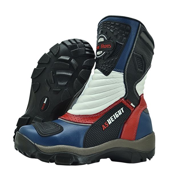 Bota Motociclista Cano Alto 9 Cm de Altura 