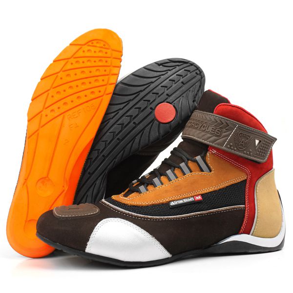 Tênis Motociclista Rico Em Refletivos Atron Shoes - 320
