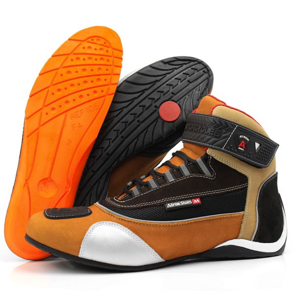 Tênis Motociclista Rico Em Refletivos Atron Shoes - 320