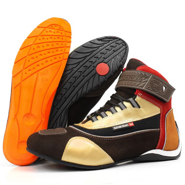 Tênis Motociclista Rico Em Refletivos Atron Shoes - 320
