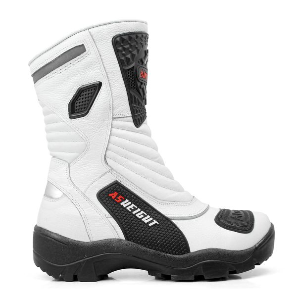 Bota Cano Alto Motociclista Couro Legitimo 9cm De Altura 952 