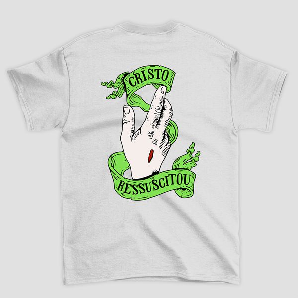 Camiseta Básica Cristo Ressuscitou