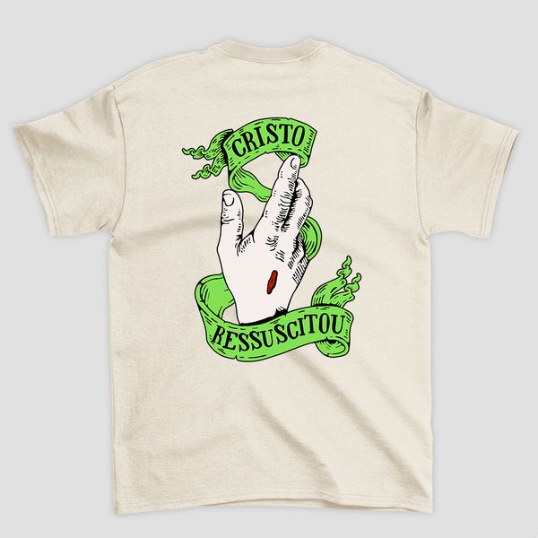Camiseta Básica Cristo Ressuscitou