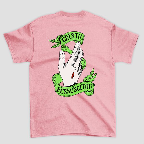 Camiseta Básica Cristo Ressuscitou