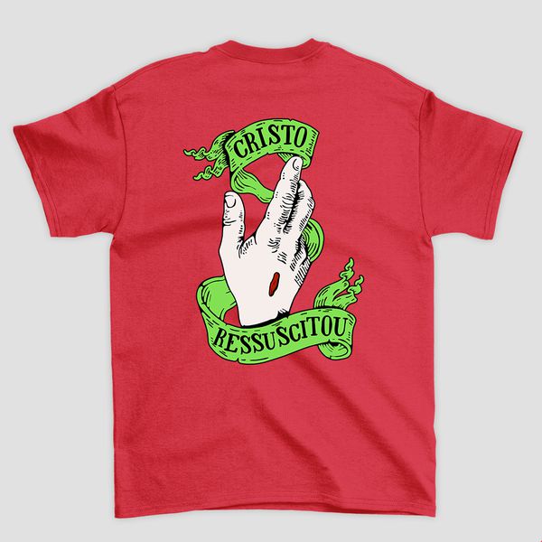 Camiseta Básica Cristo Ressuscitou