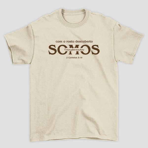 Camiseta Básica Somos Transformados