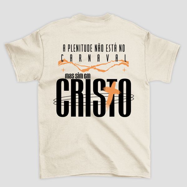 Camiseta Básica Plenitude em Cristo