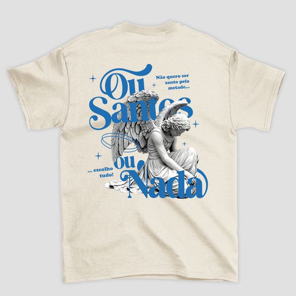 Camiseta Básica Santos ou Nada