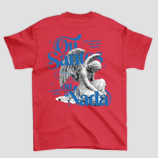 Camiseta Básica Santos ou Nada