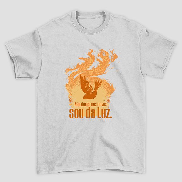 Camiseta Básica Sou da Luz Não das Trevas