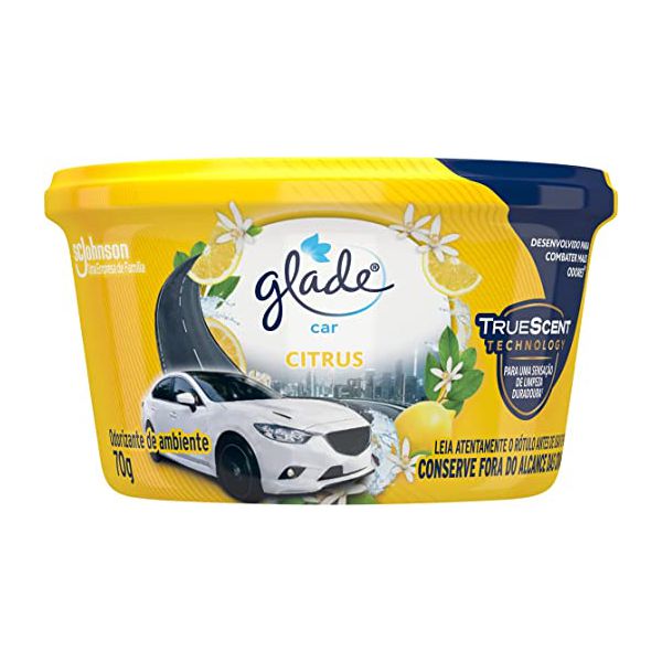 Desodorizador Glade Gel Car Citrus 70g