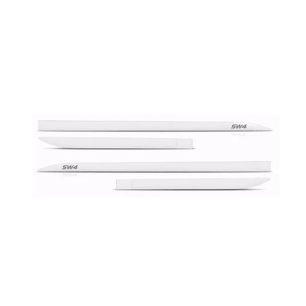 Kit Friso Lateral Toyota SW4 2005 a 2020 Branco Perola Sean Car
