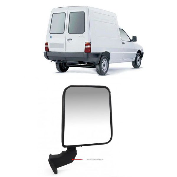 Retrovisor Fiat Fiorino 1991 a 1996 Direito Fixo Retrovex
