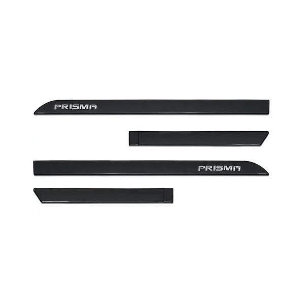 Kit Friso Lateral Prisma 2013 a 2019 Cinza Grafite Sean Car