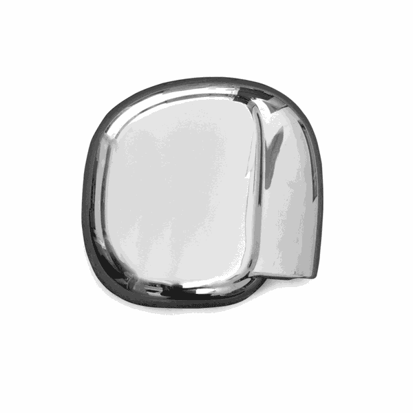 Aplique Retrovisor F250 1999 a 2012 Direito Cromado ShekParts