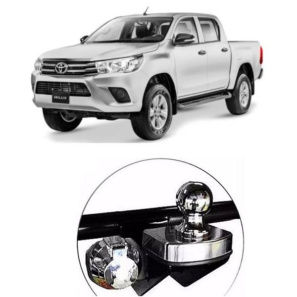 Engate Reforçado Toyota Hilux 2017 a 2019 700Kg Metalvis