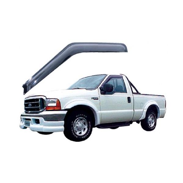 Calha de Chuva Defletor F250 F350 F4000 Cabine Simples 1999 a 2011 2 Portas TG Poli
