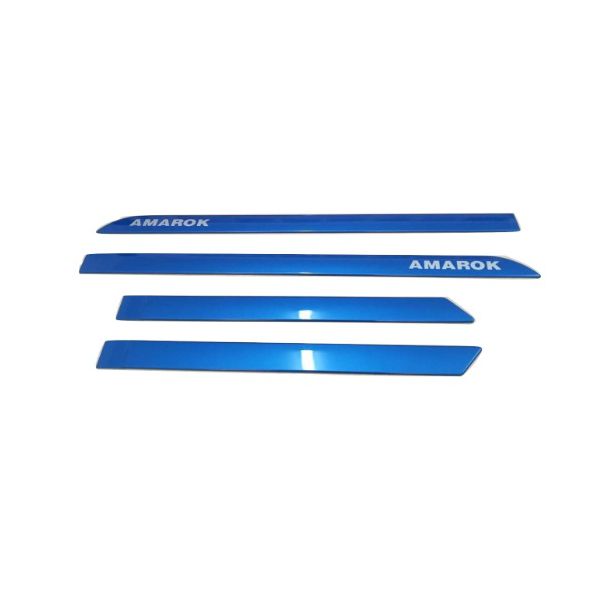 Kit Friso Lateral Amarok 2010 a 2020 Cabine Dupla Azul Ravenna Sean Car